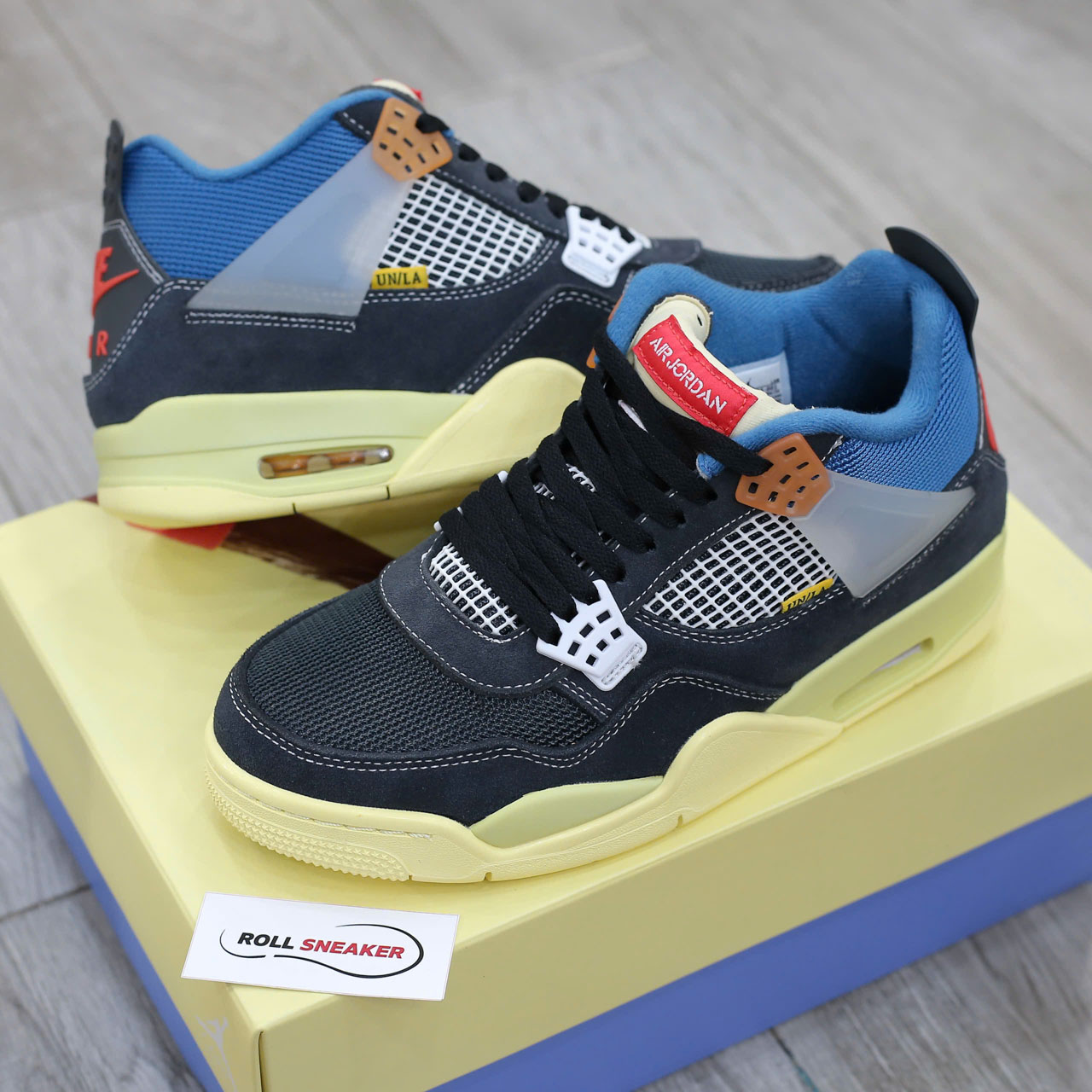 Nike Union LA x Air Jordan 4 Retro ‘Off Noir’