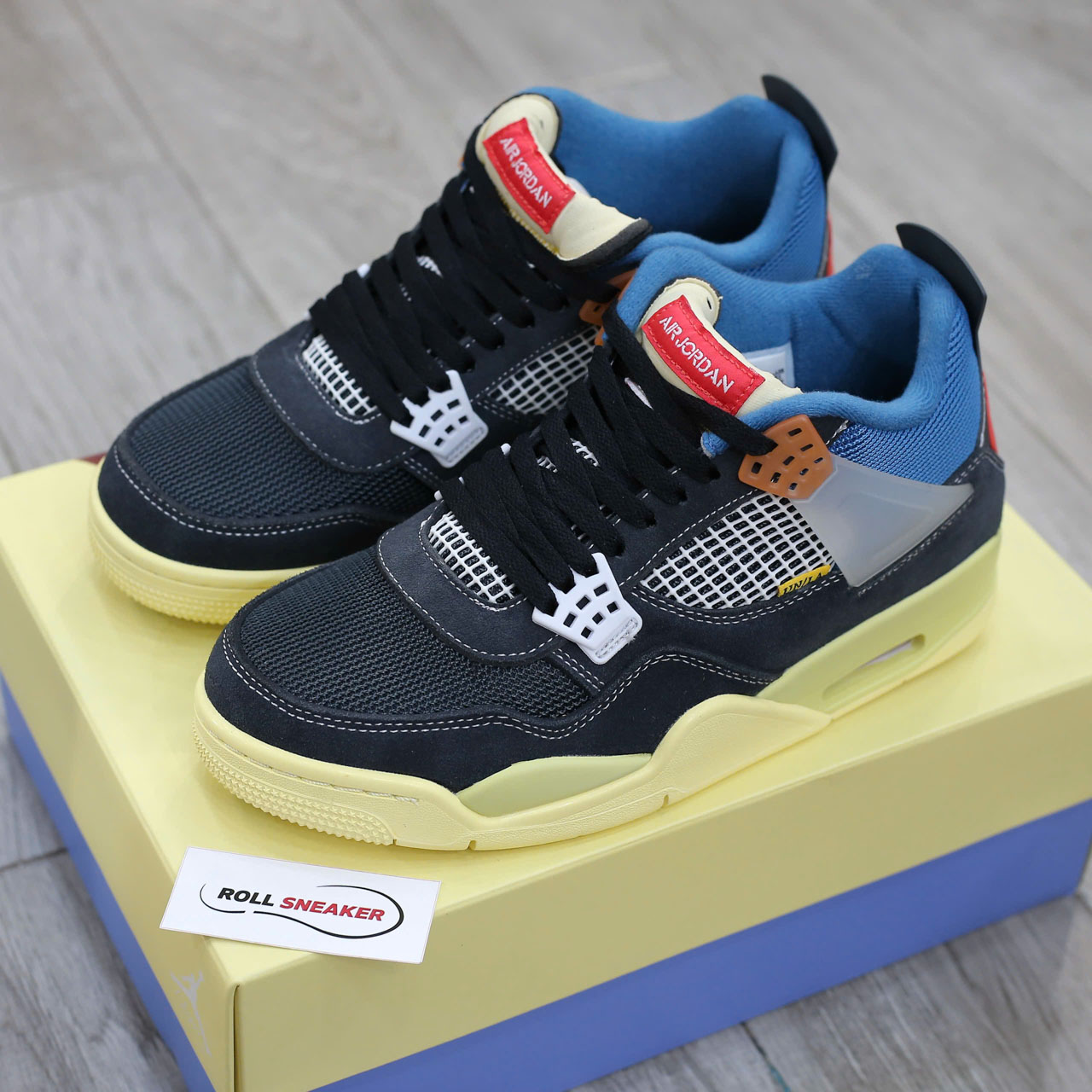 Nike Union LA x Air Jordan 4 Retro ‘Off Noir’