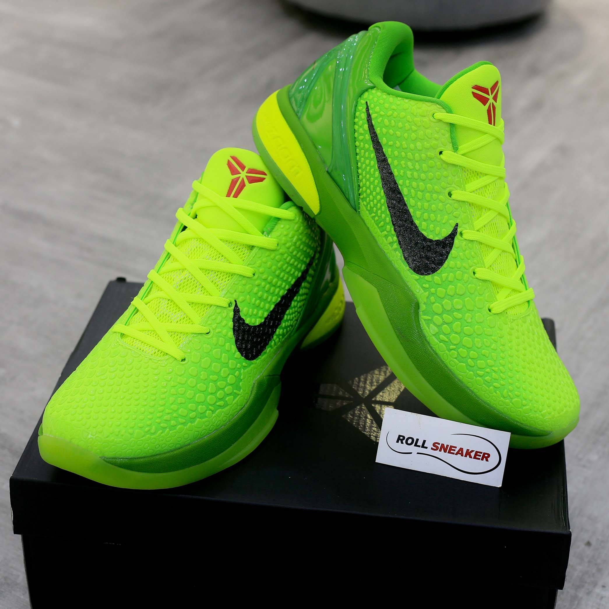 Giày Nike Zoom Kobe 6 Protro ‘Grinch’ Like Auth
