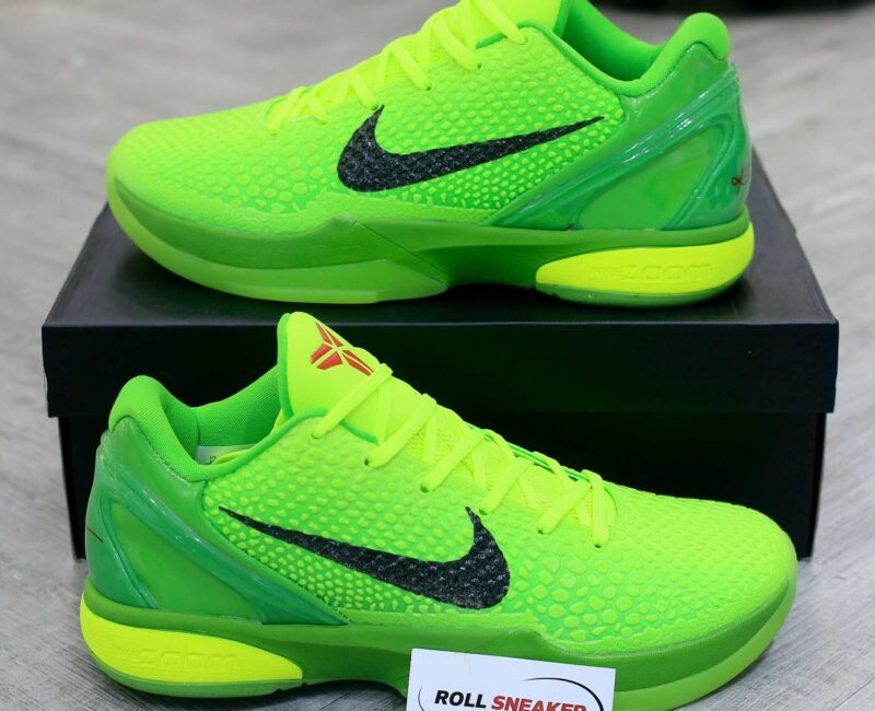 Giày Nike Zoom Kobe 6 Protro ‘Grinch’ Like Auth