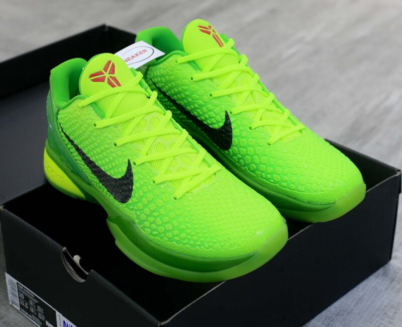 Giày Nike Zoom Kobe 6 Protro ‘Grinch’ Like Auth