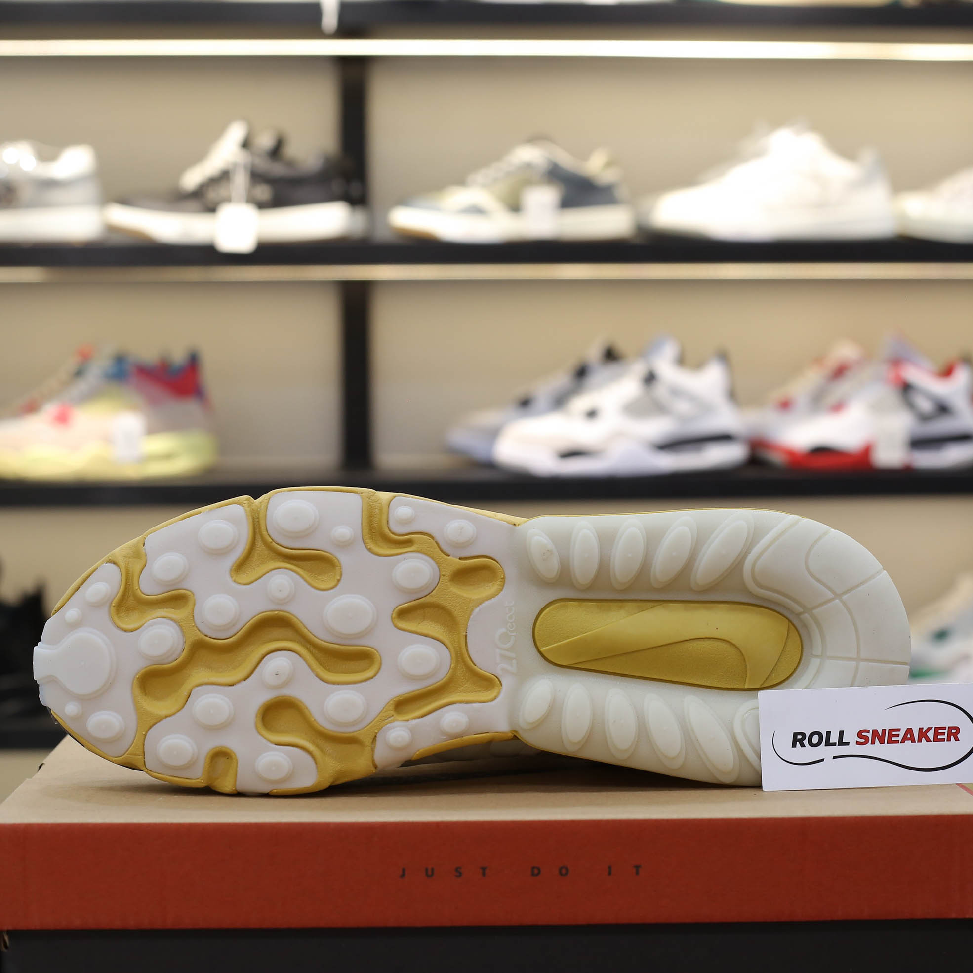 Giày Travis Scott x Air Max 270 React ENG ‘Cactus Trails’ Like Auth