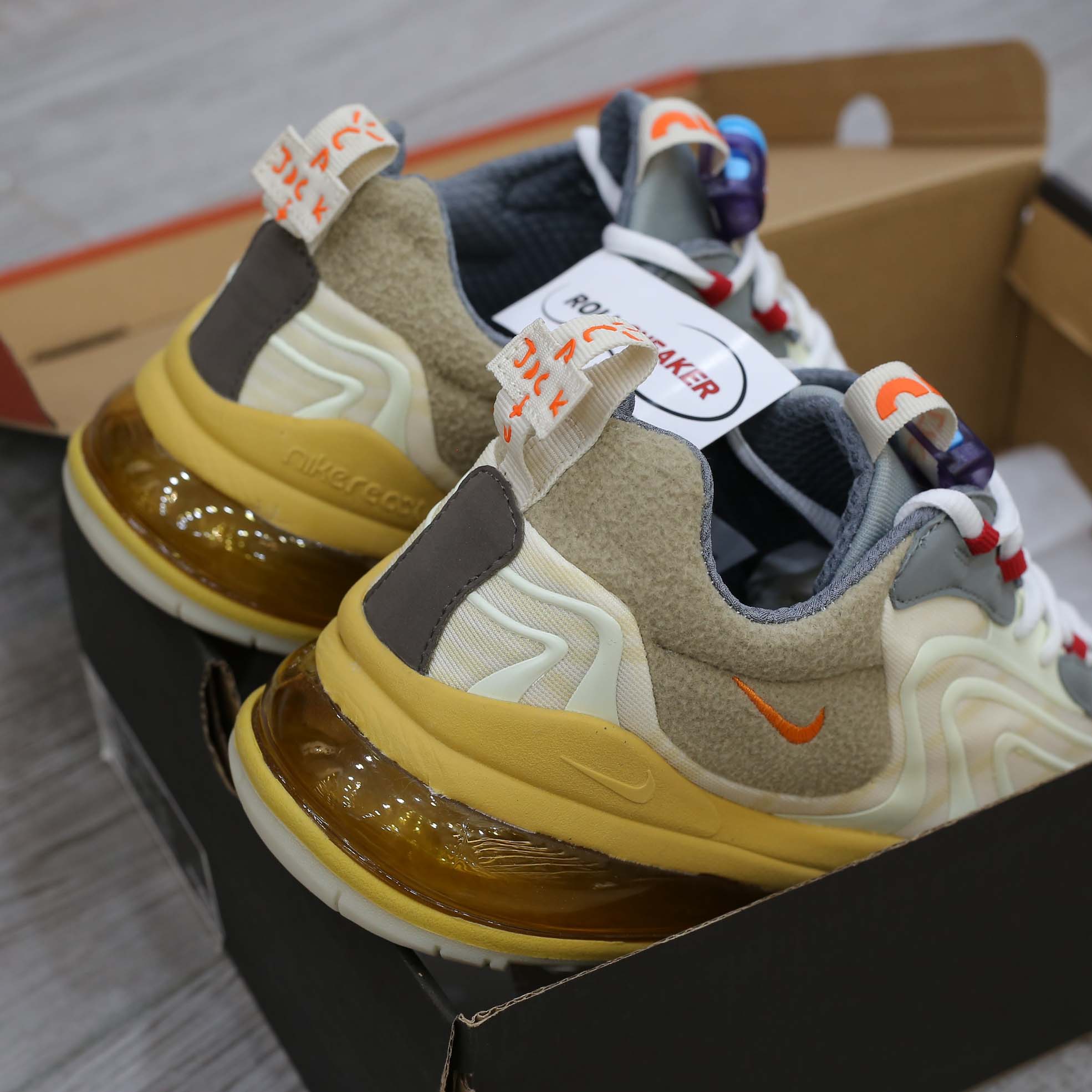 Giày Travis Scott x Air Max 270 React ENG ‘Cactus Trails’ Like Auth