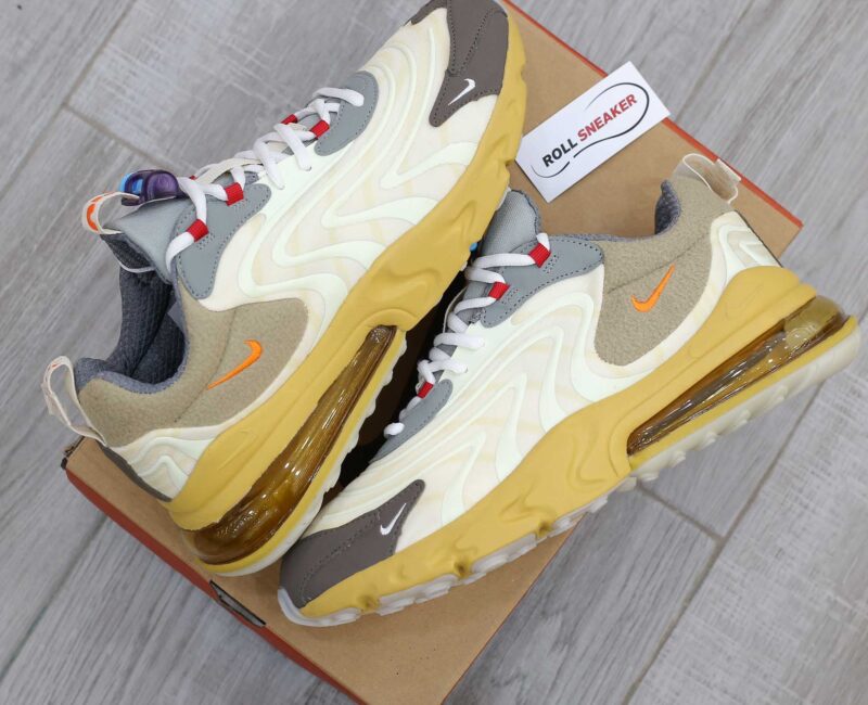 Giày Travis Scott x Air Max 270 React ENG ‘Cactus Trails’ Like Auth