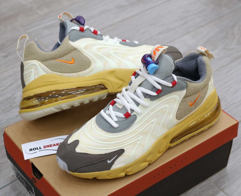 Giày Travis Scott x Air Max 270 React ENG ‘Cactus Trails’ Like Auth