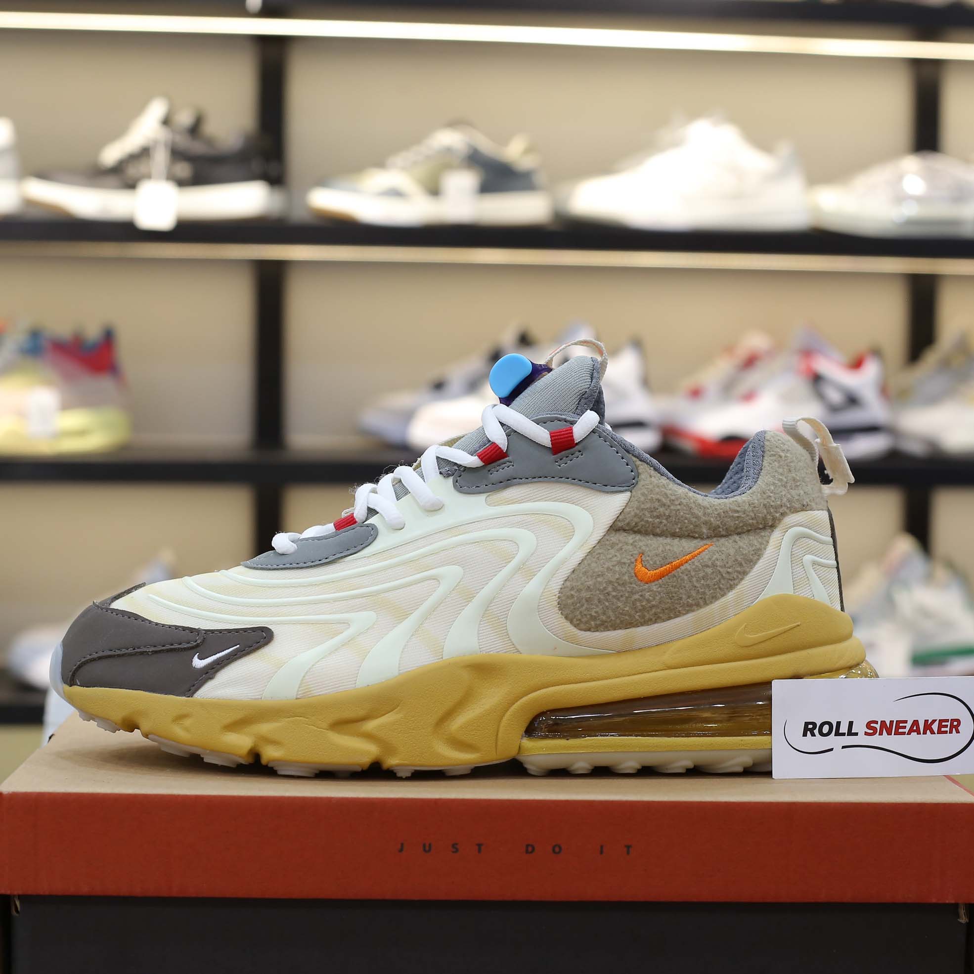 Giày Travis Scott x Air Max 270 React ENG ‘Cactus Trails’ Like Auth