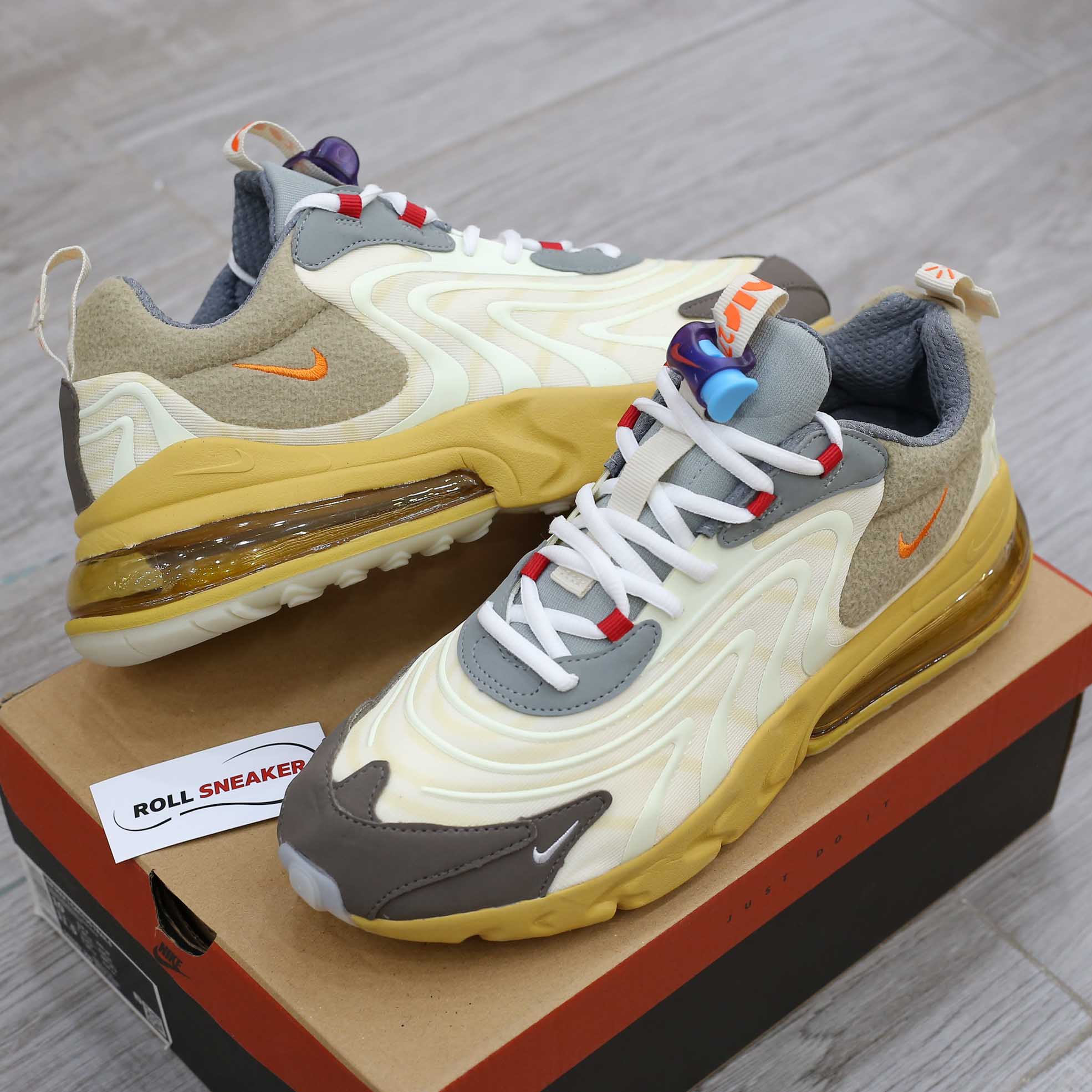 Giày Travis Scott x Air Max 270 React ENG ‘Cactus Trails’ Like Auth