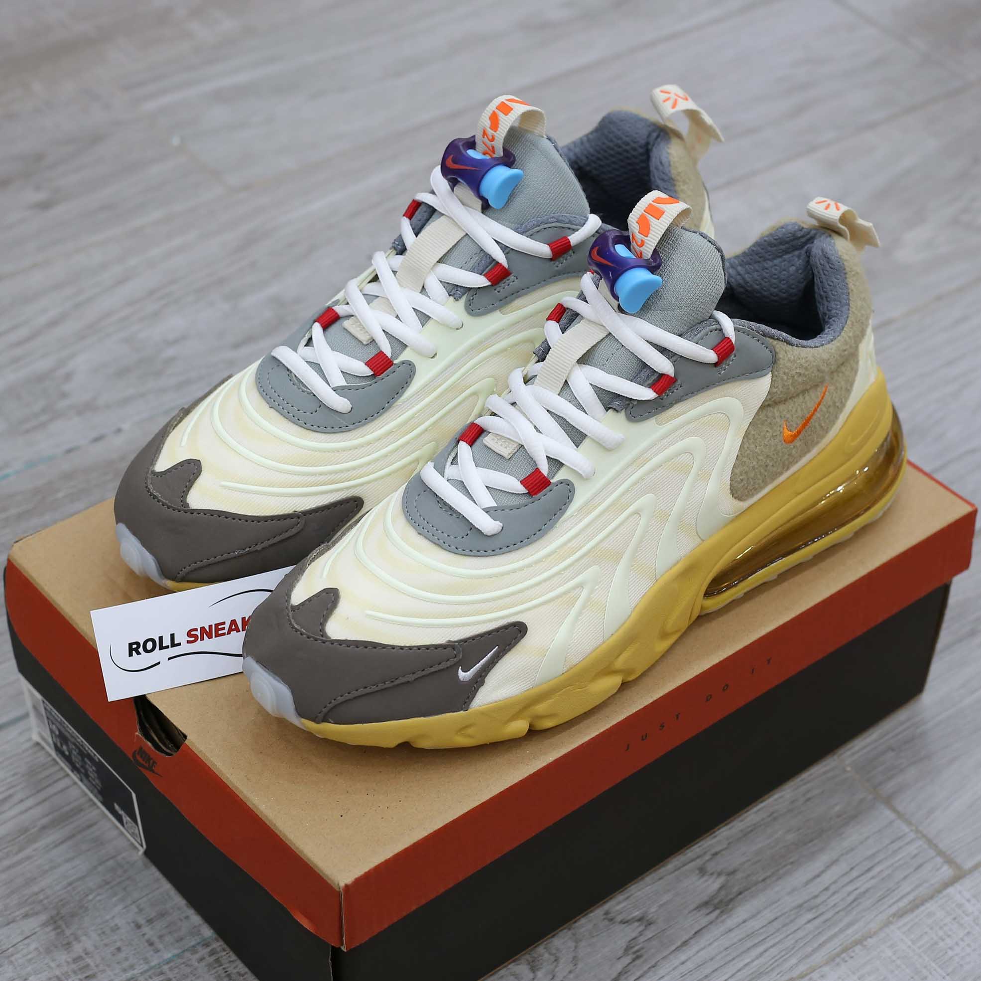 Giày Travis Scott x Air Max 270 React ENG ‘Cactus Trails’ Like Auth