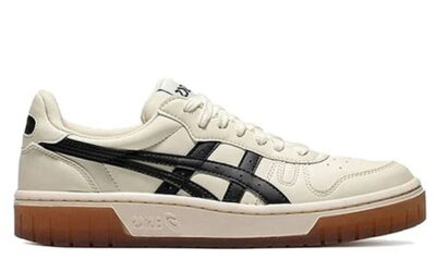 Giày Asics Court MZ Cream Black Gum Like Auth