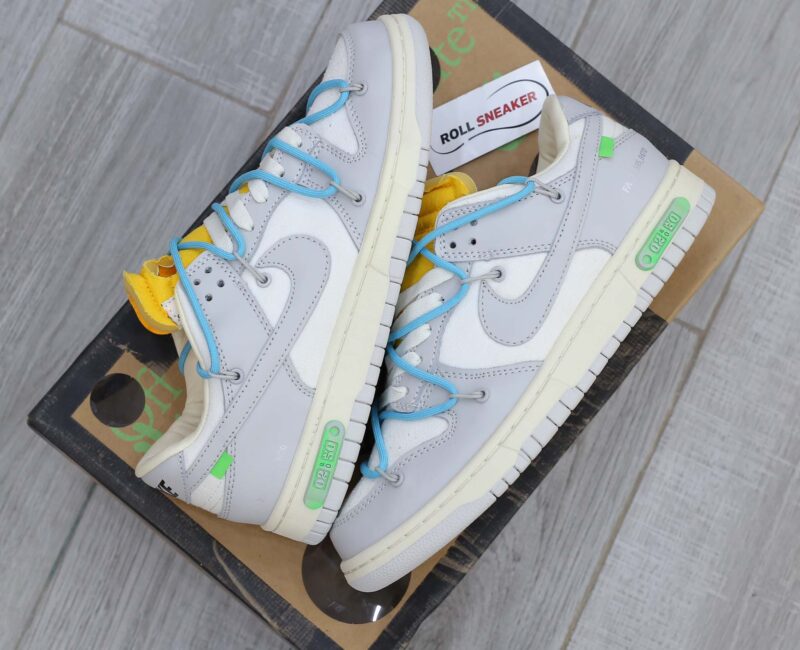 Giày Nike Off-White x Dunk Low ‘Lot 02 Of 50’ Like Auth