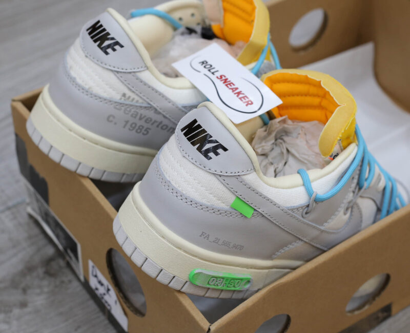 Giày Nike Off-White x Dunk Low ‘Lot 02 Of 50’ Like Auth