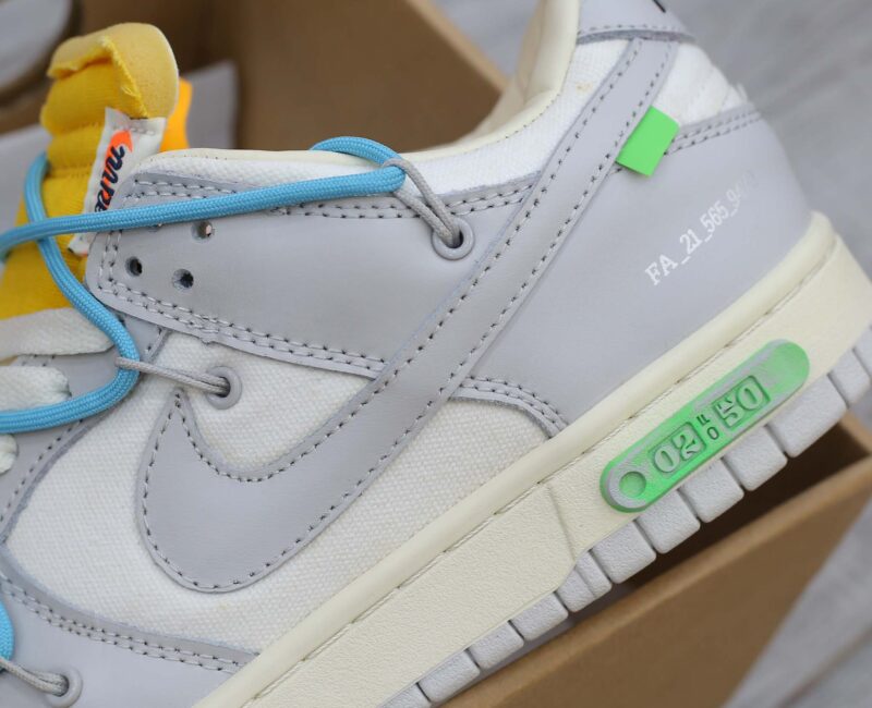 Giày Nike Off-White x Dunk Low ‘Lot 02 Of 50’ Like Auth