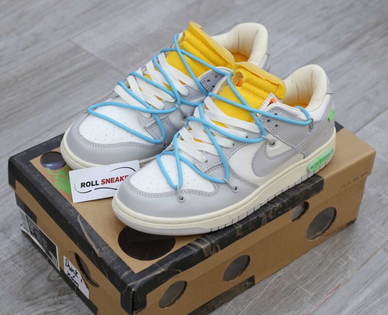 Giày Nike Off-White x Dunk Low ‘Lot 02 Of 50’ Like Auth