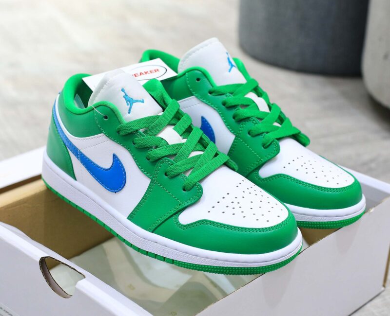 Air Jordan 1 Low ‘Lucky Green’ (W) Xanh