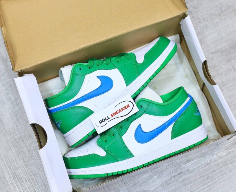 Air Jordan 1 Low ‘Lucky Green’ (W) Xanh