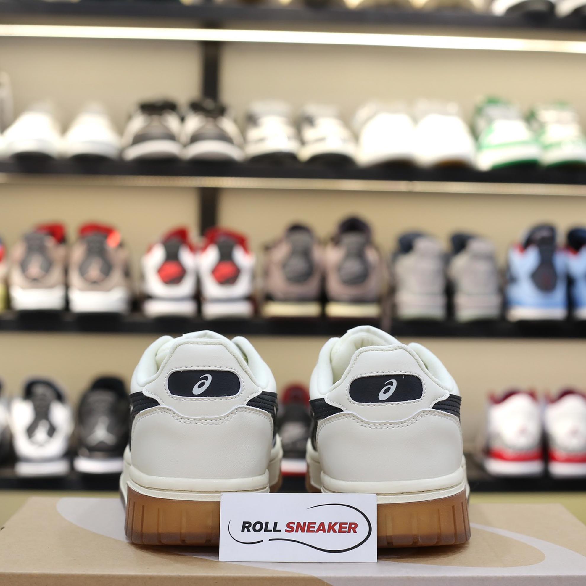 Giày Asics Court MZ Cream Black Gum Like Auth