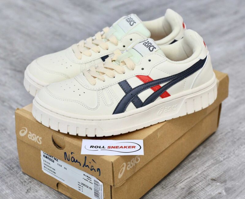 Asics Court MZ ‘White Navy Red’