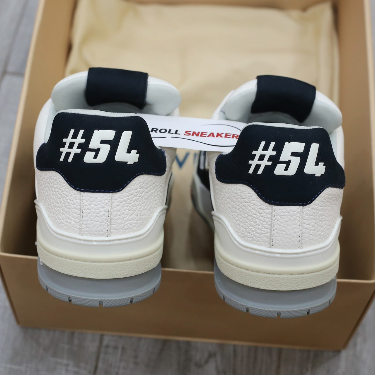 Giày Louis Vuitton LV Trainer ‘City of Dreams’ New York 2023 Trơn Best Quality