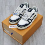 Giày Louis Vuitton LV Trainer ‘City of Dreams’ New York 2023 Trơn Best Quality