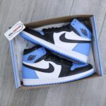 Giày Nike Air Jordan 1 Retro High OG ‘UNC Toe’ 2023 Like Auth