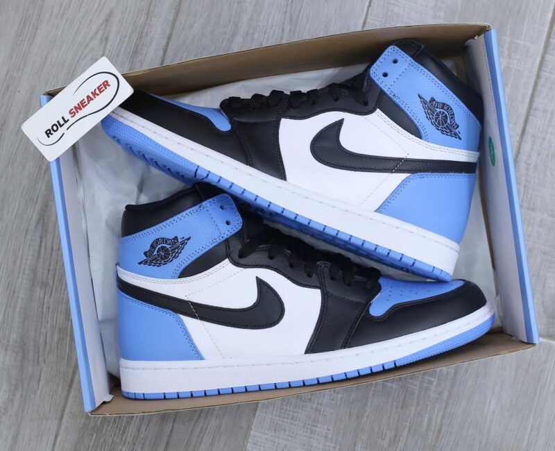 Giày Nike Air Jordan 1 Retro High OG ‘UNC Toe’ 2023 Like Auth