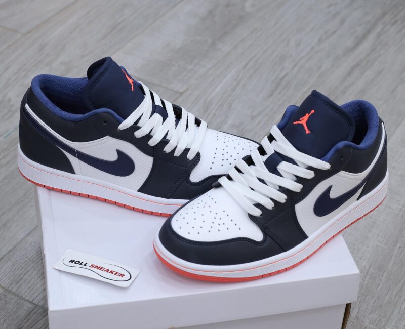 Giày Nike Jordan 1 Low ‘Obsidian Ember Glow’ Like Auth