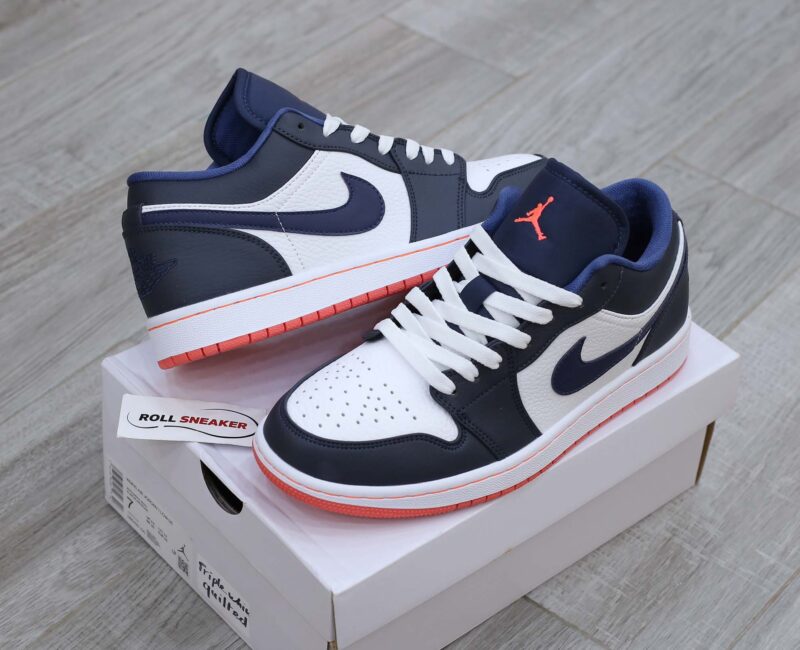 Giày Nike Jordan 1 Low ‘Obsidian Ember Glow’ Like Auth