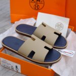 Dep Hermes Blanc Gomme da Epsom Lót Đế Celestial Blue Siêu Cấp