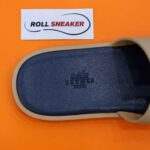 Dep Hermes Blanc Gomme da Epsom Lót Đế Celestial Blue Siêu Cấp