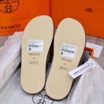 Dep Hermes Blanc Gomme da Epsom Lót Đế Celestial Blue Siêu Cấp