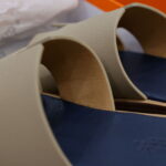 Dep Hermes Blanc Gomme da Epsom Lót Đế Celestial Blue Siêu Cấp