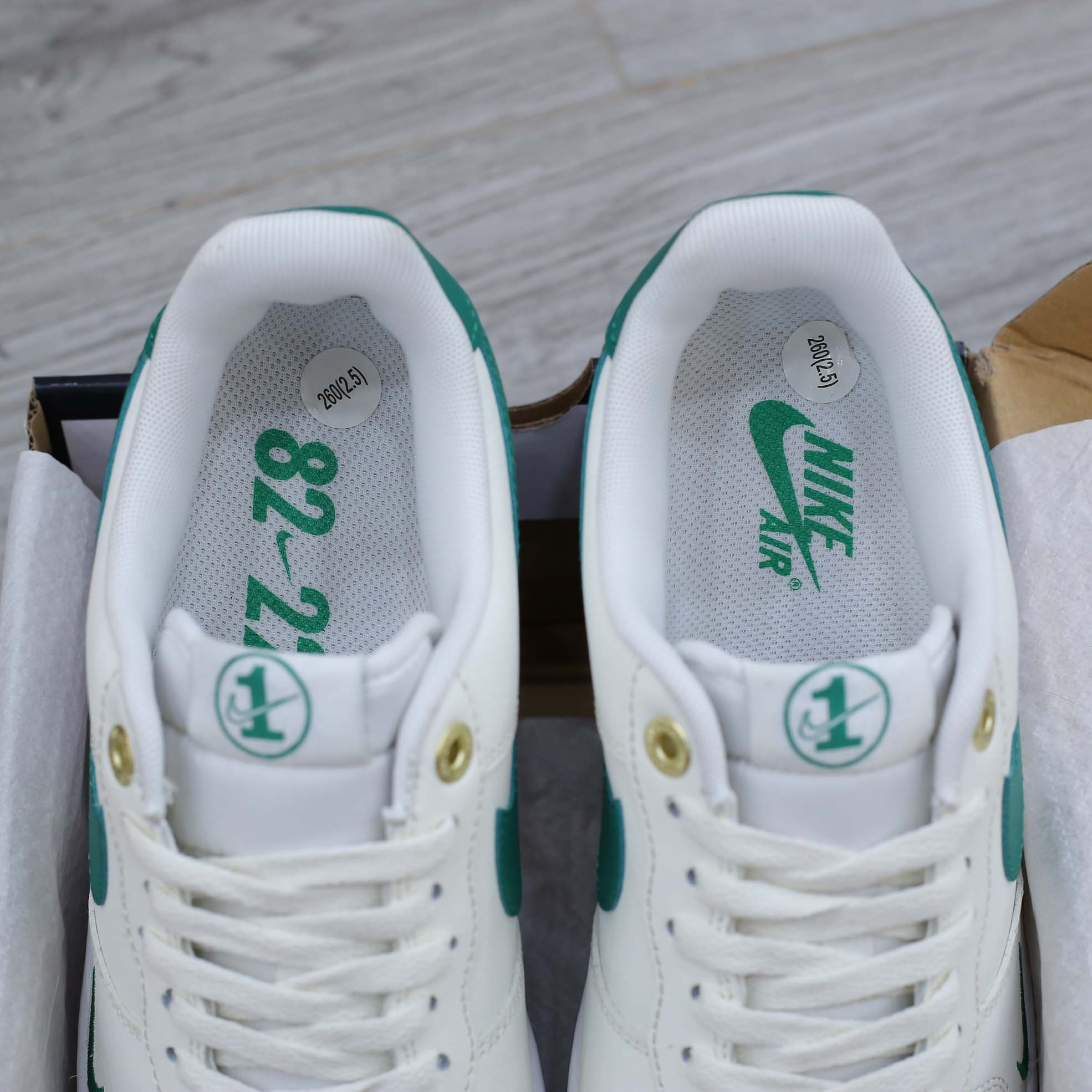 Giày Nike Air Force 1 Low ’07 SE 40th Anniversary Edition Sail Malachite Like Auth