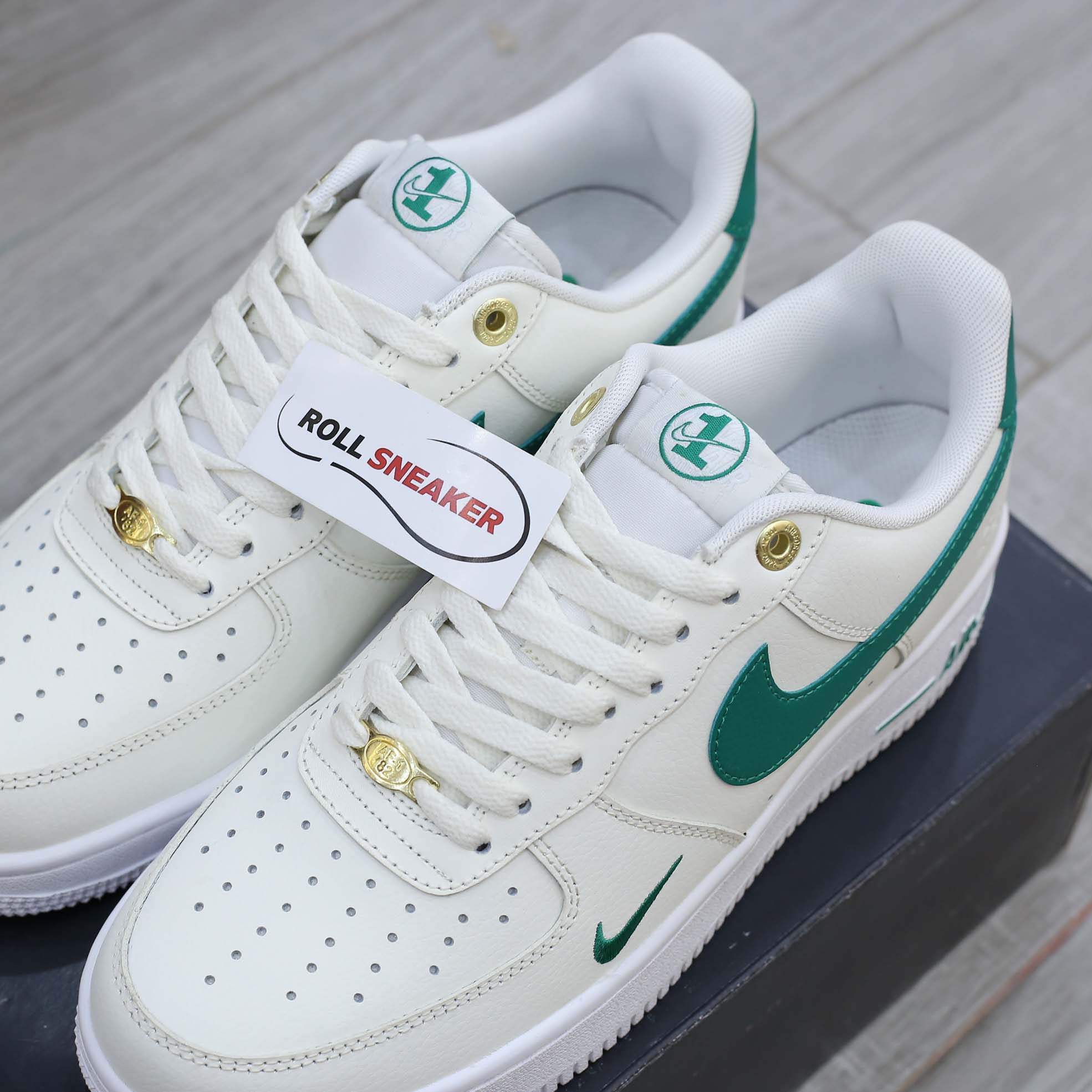 Giày Nike Air Force 1 Low ’07 SE 40th Anniversary Edition Sail Malachite Like Auth