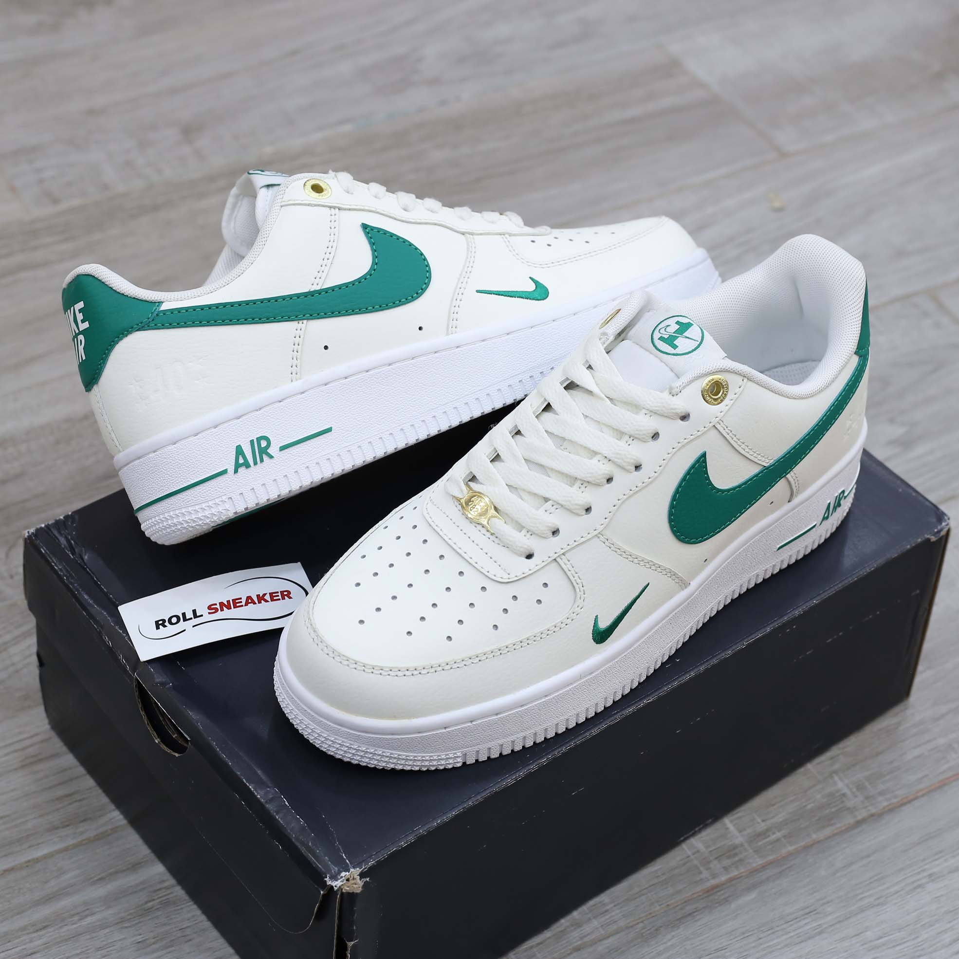 Giày Nike Air Force 1 Low ’07 SE 40th Anniversary Edition Sail Malachite Like Auth