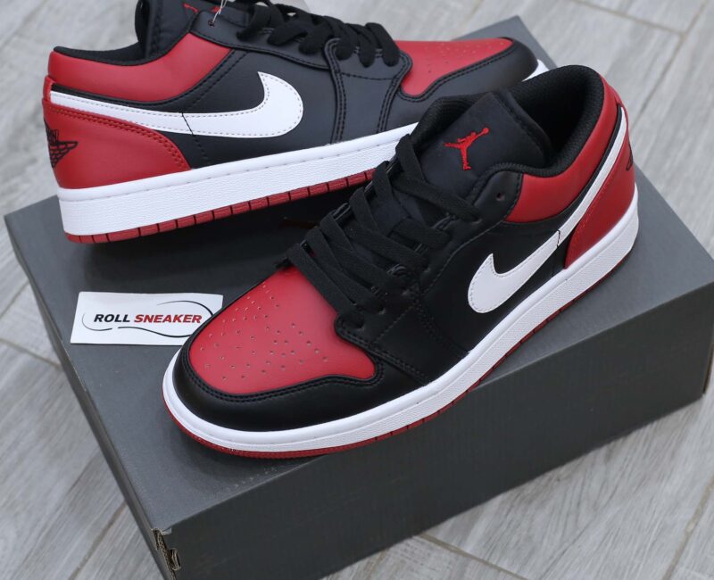 Giày Nike Air Jordan 1 Low ‘Alternate Bred Toe’ Like Auth