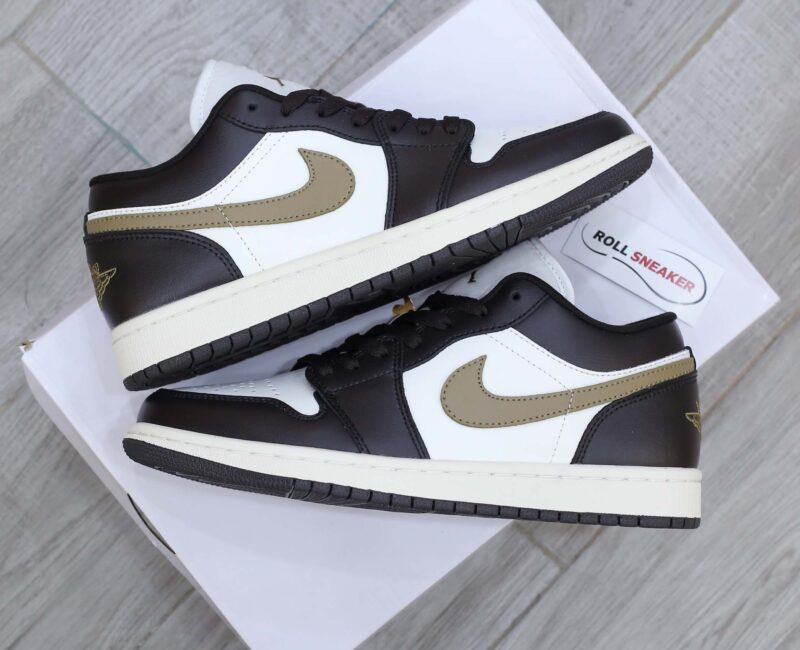 Giày Nike Air Jordan 1 Low ‘Shadow Brown’ Like Auth