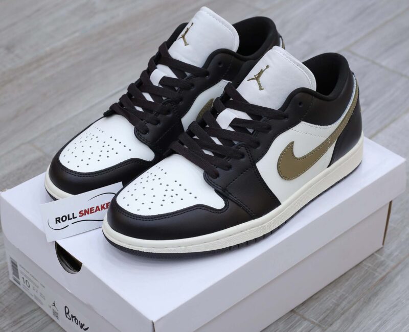 Giày Nike Air Jordan 1 Low ‘Shadow Brown’ Like Auth