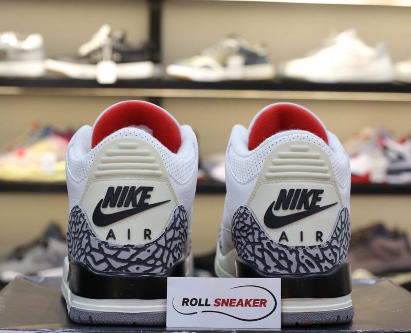 Giày Nike Air Jordan 3 Retro White Cement Reimagined Like Auth