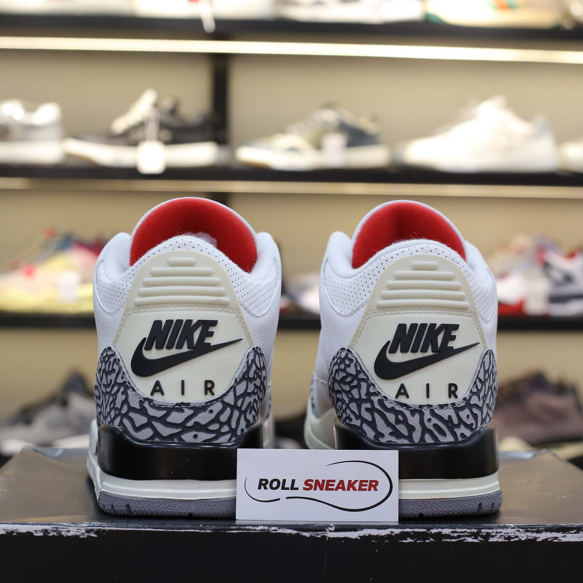 Giày Nike Air Jordan 3 Retro White Cement Reimagined Like Auth