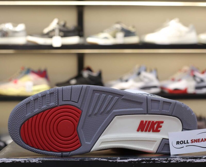 Giày Nike Air Jordan 3 Retro White Cement Reimagined Like Auth