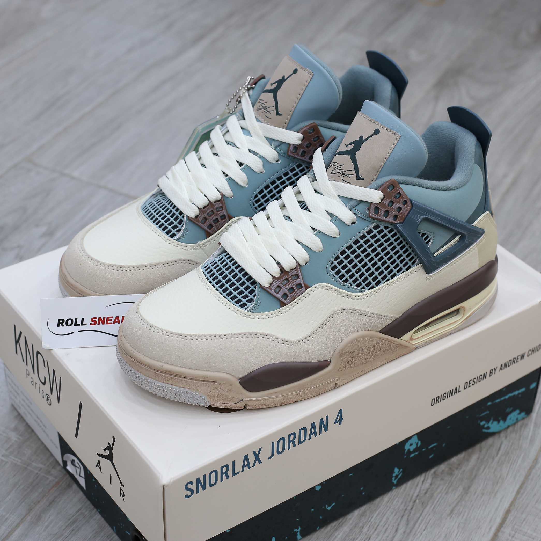 Air Jordan 4 Snorlax Custom