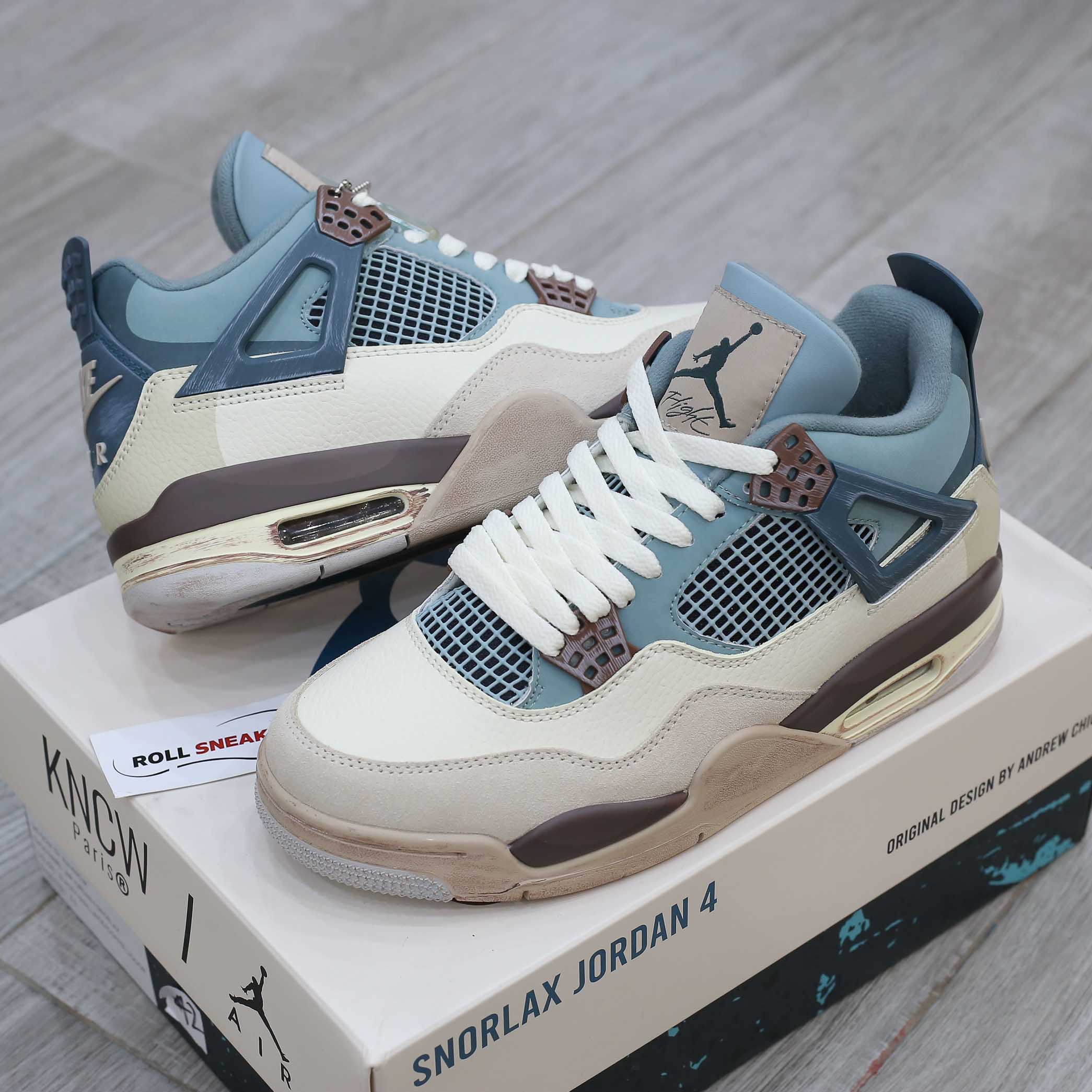 Air Jordan 4 Snorlax Custom