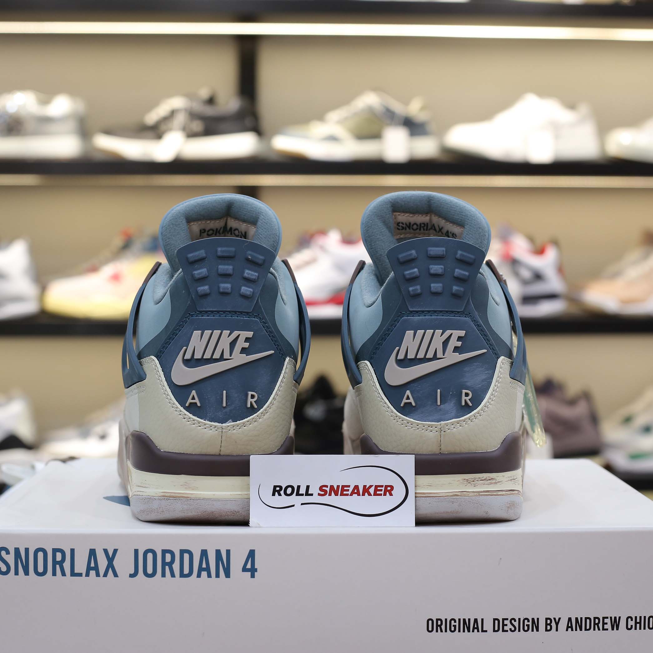 Air Jordan 4 Snorlax Custom