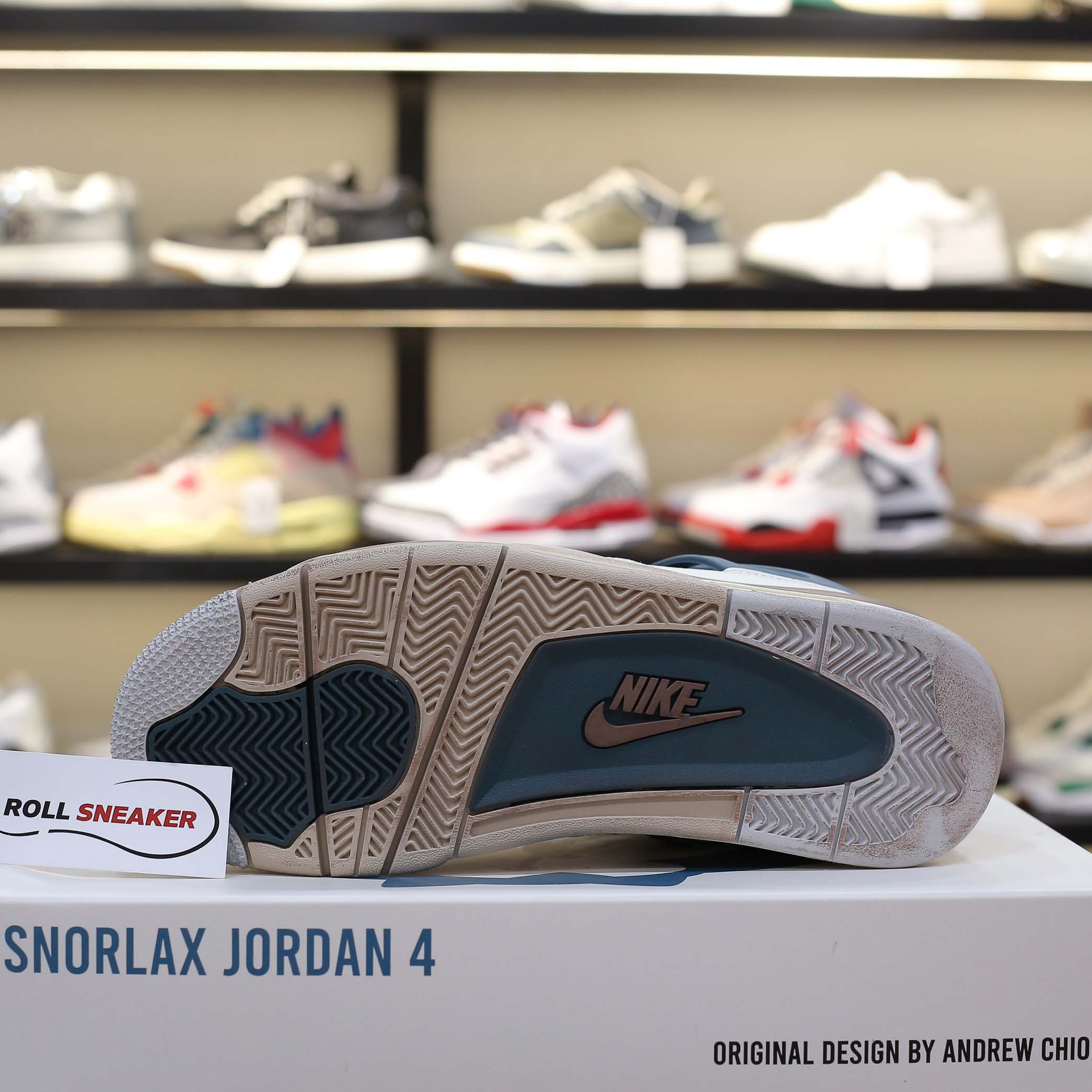 Air Jordan 4 Snorlax Custom