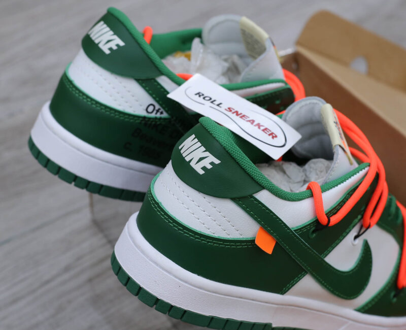 Giày Nike Dunk Low Off-White Pine Green Like Auth