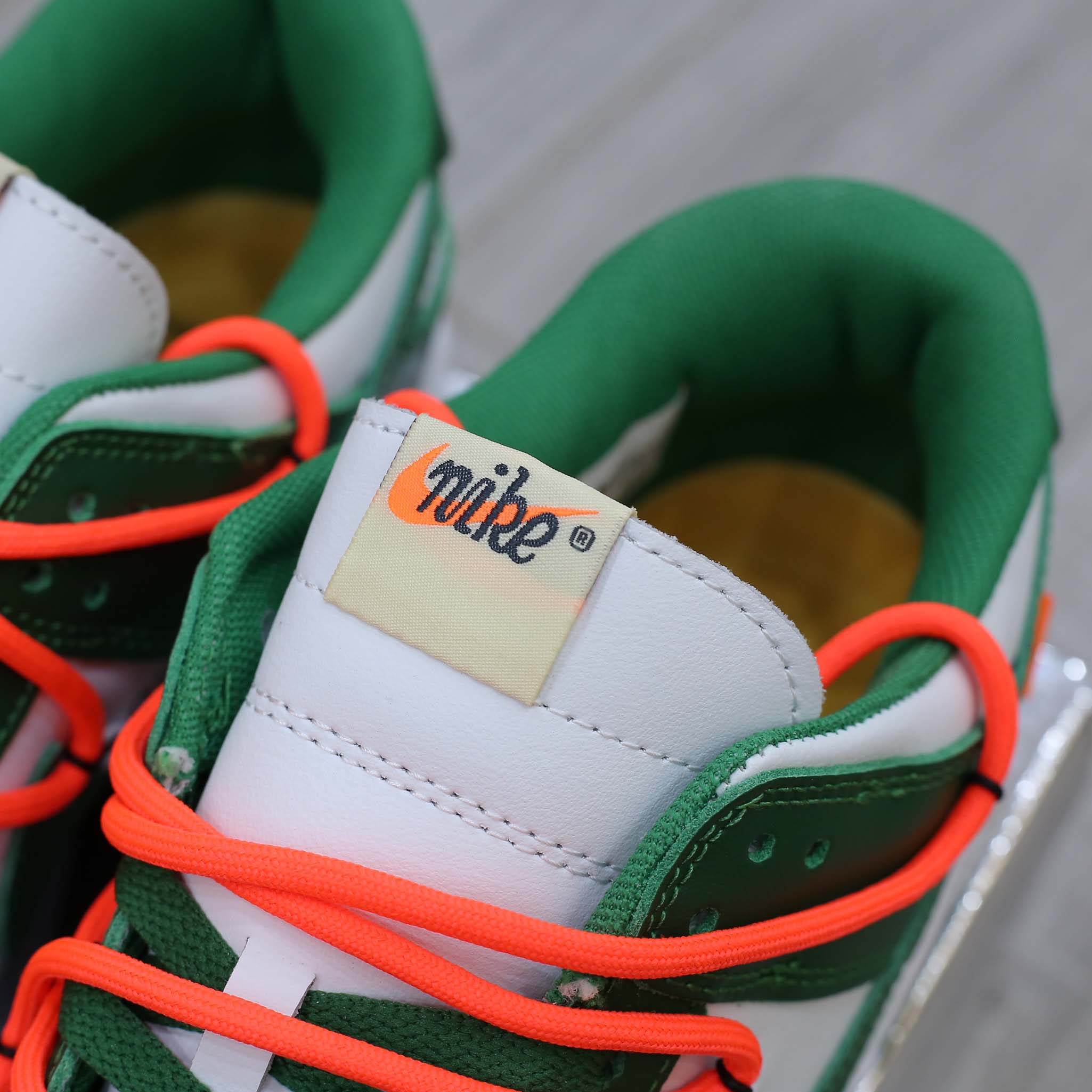 Giày Nike Dunk Low Off-White Pine Green Like Auth