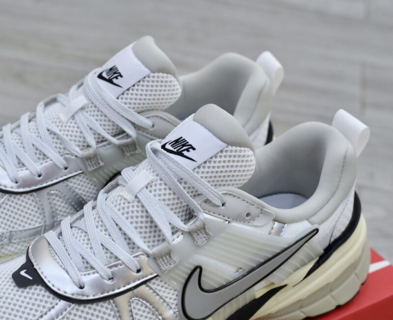 Nike V2K Run ‘Summit White Metallic Silver’ Like Auth