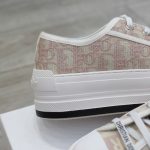 WALK’N’DIOR PLATFORM SNEAKER Nude Dior Oblique Embroidered Cotton
