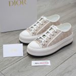 WALK’N’DIOR PLATFORM SNEAKER Nude Dior Oblique Embroidered Cotton