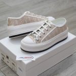 WALK’N’DIOR PLATFORM SNEAKER Nude Dior Oblique Embroidered Cotton